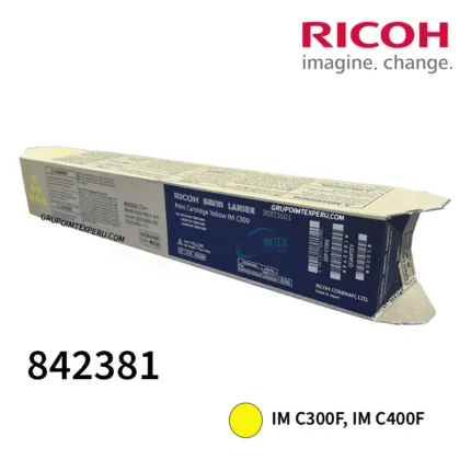 Toner Ricoh 842381 Im C300 Yellow Original