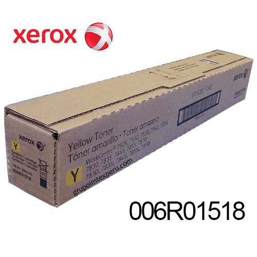TONER XEROX 006R01518 YELLOW (WC 7500/7525/7530/7535)