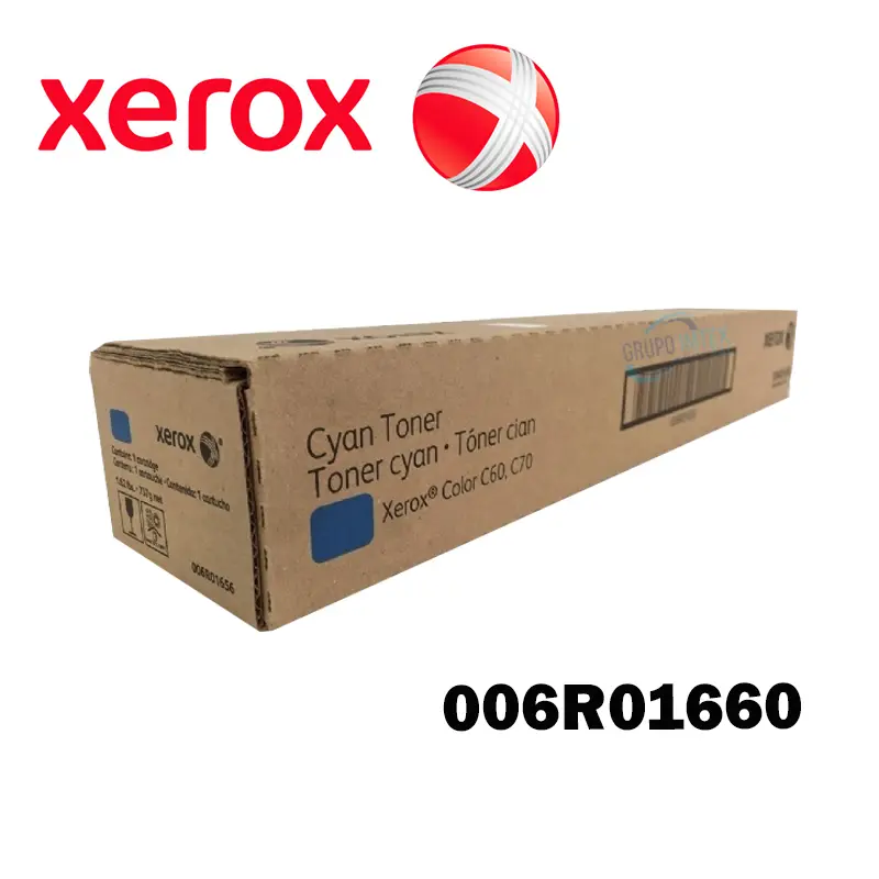 Toner Xerox  006R01660 Cyan Para  C60, C70