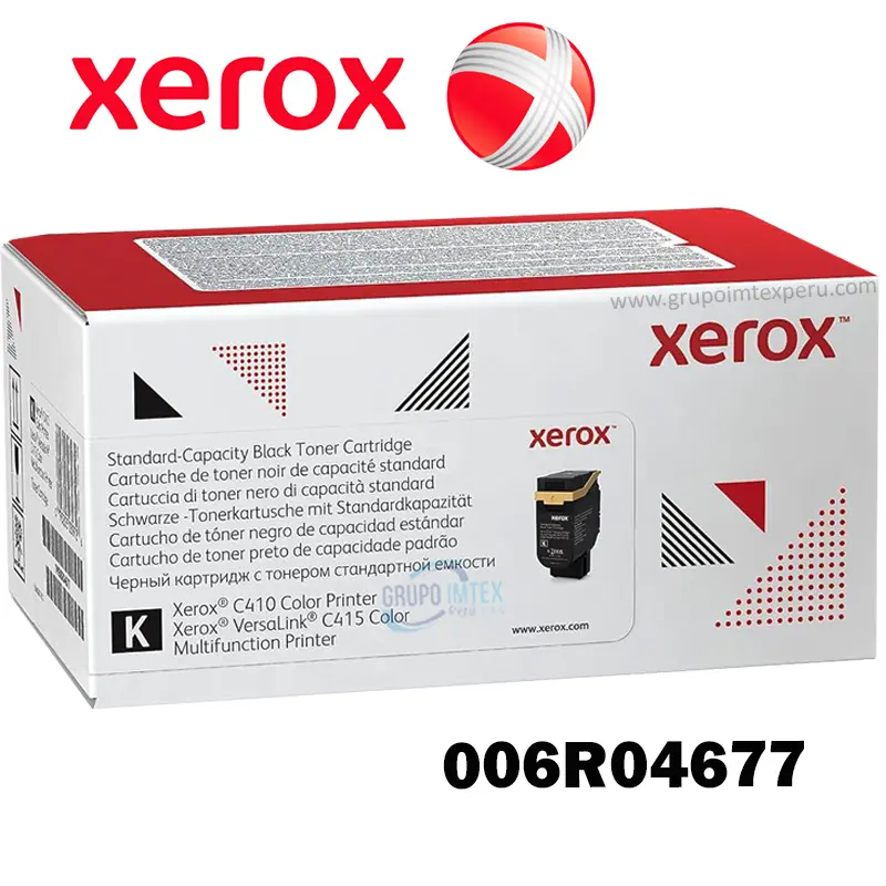 Toner Xerox  006R04677 Black  C410 , C415