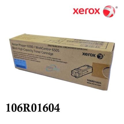 Toner Xerox 106R01604 Negro Phaser 6500, Workcentre 6505