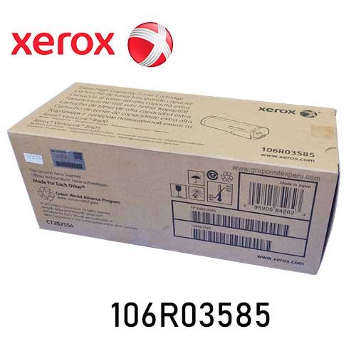 Toner Xerox 106R03585 Para B400/B405 24,600 PÁGs