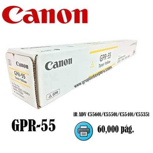 Toner canon GPR-55 yellow iR ADV C5560i, C5550i, C5540i, C5535i