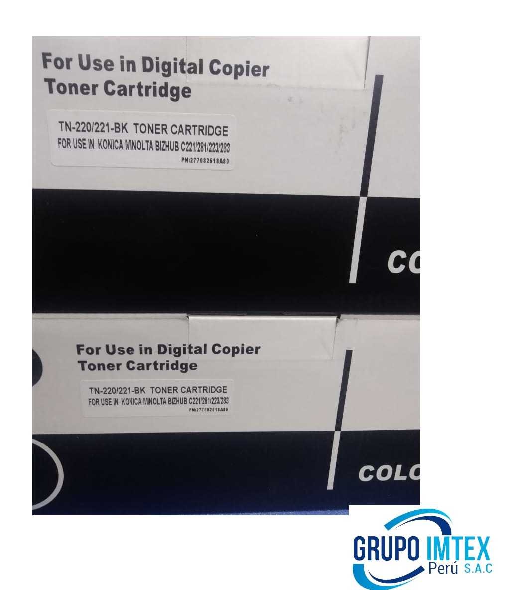 TONER COMPATIBLE PARA KONICA MINOLTA TN-220 BLACK