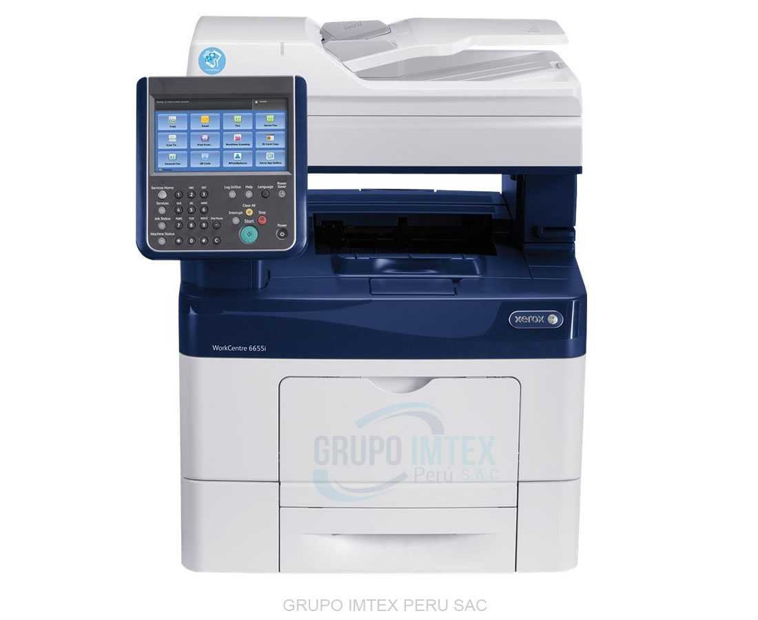 IMPRESORA MULTIFUNCIONAL XEROX 6655IV_XP  WORK CENTER