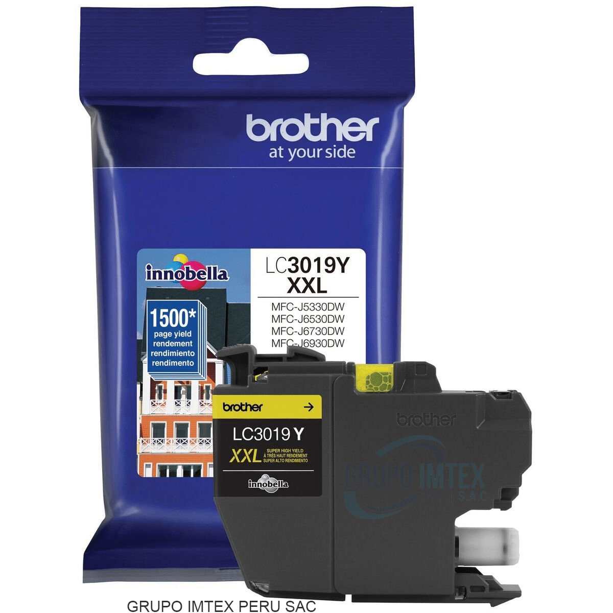 TINTA BROTHER LC-3019Y YELLOW MFCJ5330DW 1.5KPGS