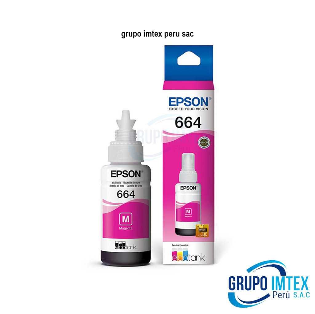TINTA EPSON T664320-AL MAGENTA PARA L200