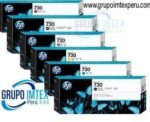 TINTA HP P2V72A (730) 300ML GRAY - Imagen 2