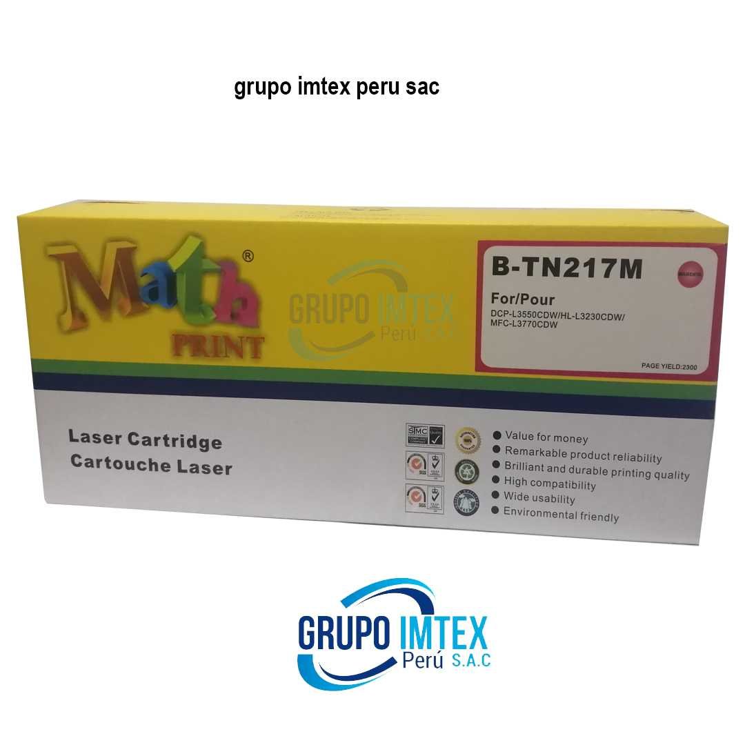 TONER COMPATIBLE BROTHER TN-217M MAGENTA HLL3270CDW