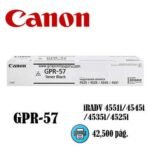 Toner Canon GPR-57 iradv 4551i, 4545i, 4535i, 4525i - Imagen 2