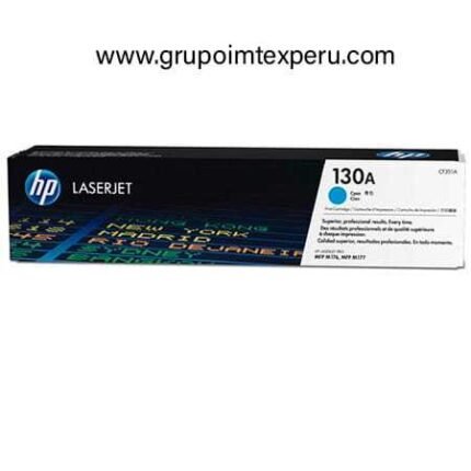 toner hp 130a cf351a l.j. mfp m177 cyan - Imagen 2