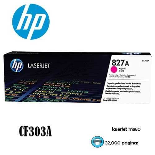 Toner HP 827a Magenta CF303a l.j. mfp m880z