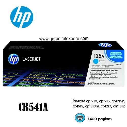 toner hp cb541a 125a l.j.1215/1515 cyan
