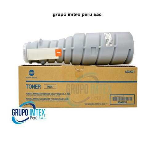 Toner Konica Minolta TN-217 Bizhub 223/283 / 17,500 PAGINAS- Negro