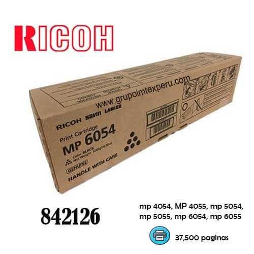 toner ricoh 842126 mp 4054, 5054, 6054