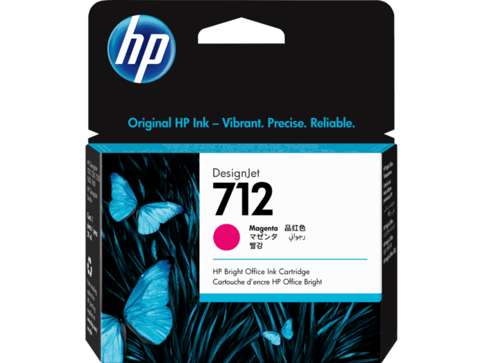 Cartucho de Tinta HP DesignJet 712 Magenta de 29 ml