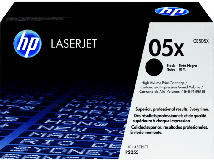 Cartucho de Tóner HP 05X Negro Alto Rendimiento LaserJet Original