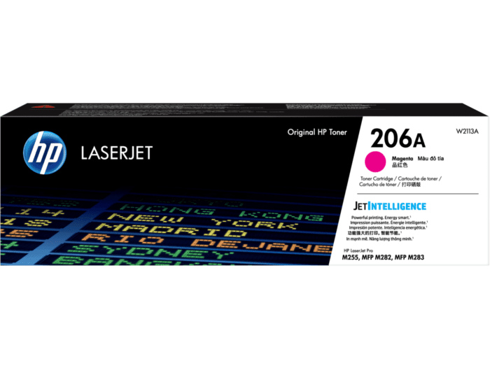 Cartucho de tóner original HP LaserJet 206A magenta