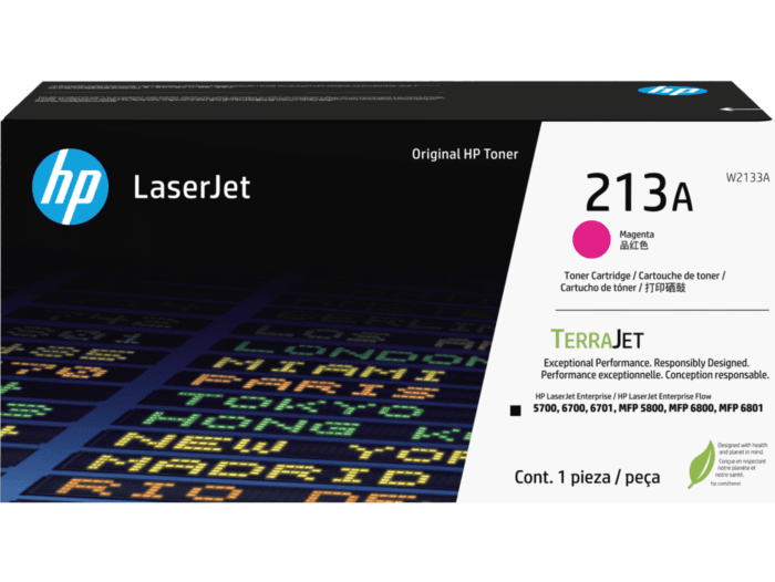 Cartucho de tóner original HP LaserJet 213A magenta