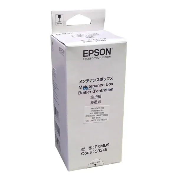 Caja De Mantenimiento Epson C9345/PXMB9 L15150 / L15160 / L8160 / L8180 / EC-C7000 Original