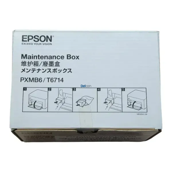 Caja De Mantenimiento Epson T671400/PXMB6 WorkForce Pro WorkForce Pro WF-C8190 / WF-C8690 / WF-C869R / WF C878R / WF-C879R / EM-C8100 / EM-C8101 Original