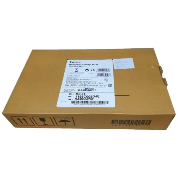 Caja De Mantenimiento Canon MC-31 imagePROGRAF TM-200 / TM-205 / TM-300 / TM-305 Original